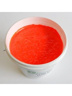 Quality Pyramid brand plastisol ink in Flour Red